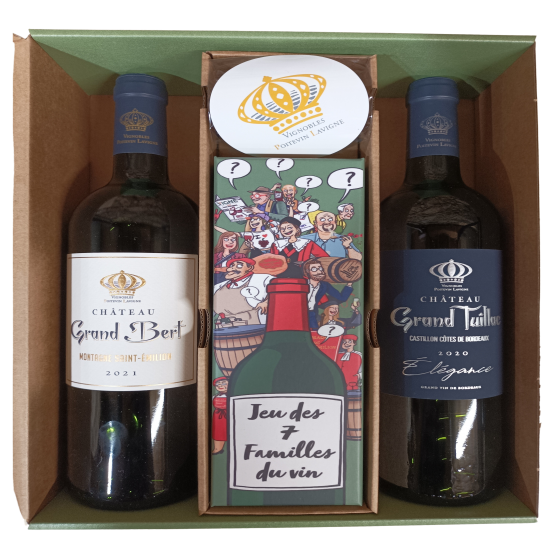 Coffret Wine More Time (jeu des 7 familles)